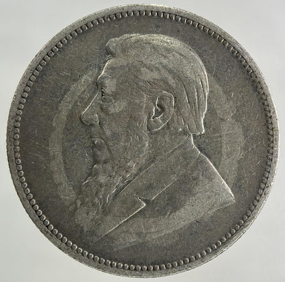 1896 South Africa Florin Silver Coin | Fine Collectable Grade