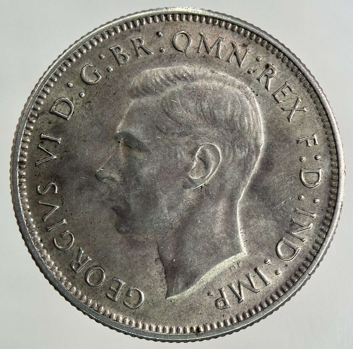 1940 Australia Florin Silver Coin | Very High Grade