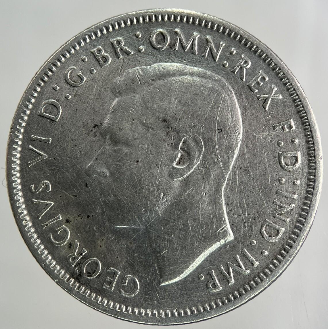 1942-S Australia Florin Silver Coin | Fine Collectable Grade