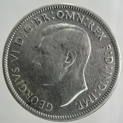 1942-S Australia Florin Silver Coin | Fine Collectable Grade