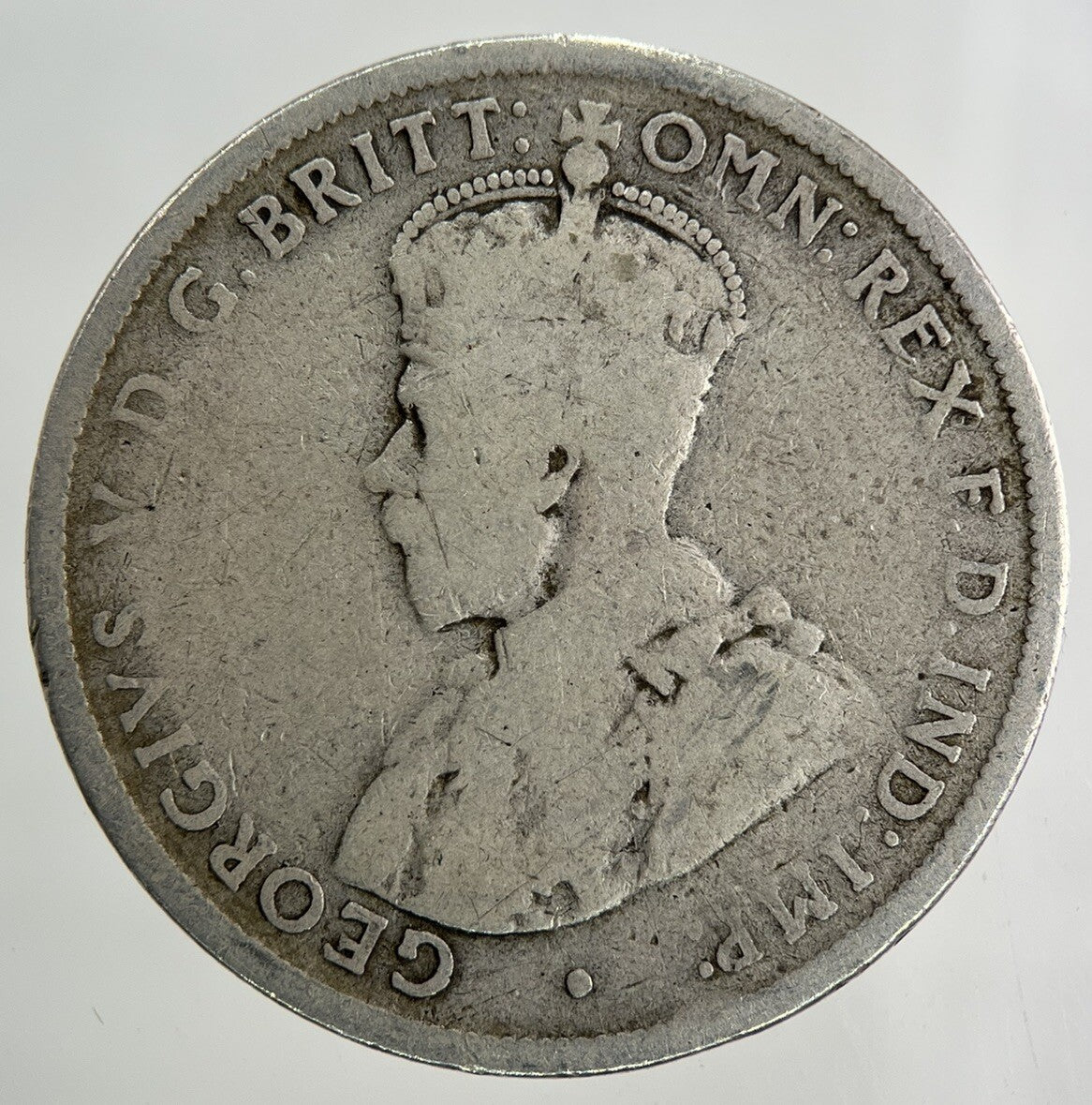 1914 Australia Florin Silver Coin | Fair Grade