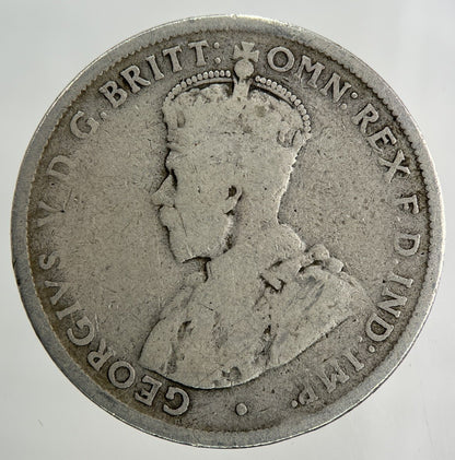 1914 Australia Florin Silver Coin | Fair Grade