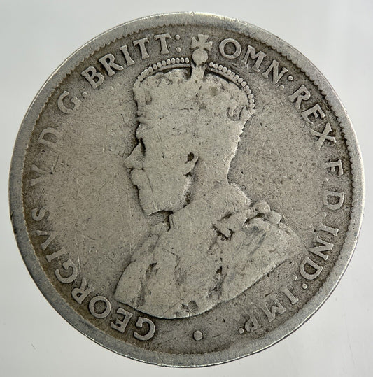 1914 Australia Florin Silver Coin | Fair Grade