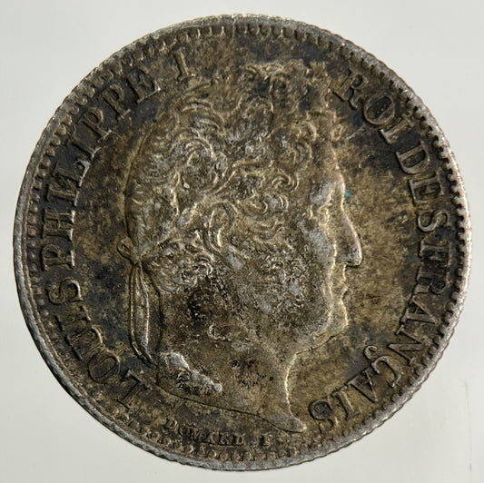 1841 France 1/2 Half Franc Silver Coin | Very High Grade