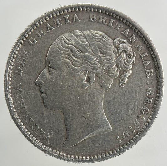 1883 Victoria One Shilling Silver Coin | Very Fine Grade