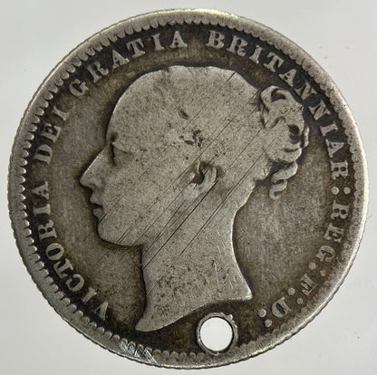 1873 Victoria One Shilling Silver Coin | Fine Collectable Grade