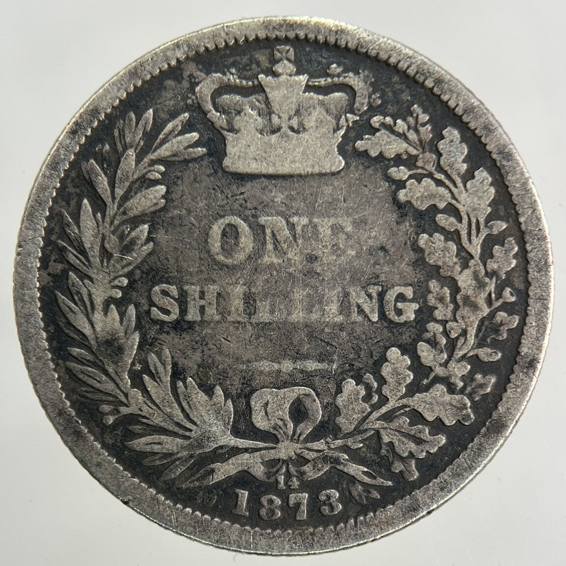 1873 Victoria One Shilling Silver Coin | Collectable Grade
