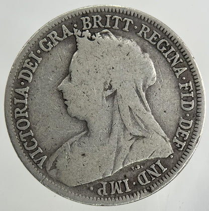 1900 Victoria One Shilling Silver Coin | Collectable Grade
