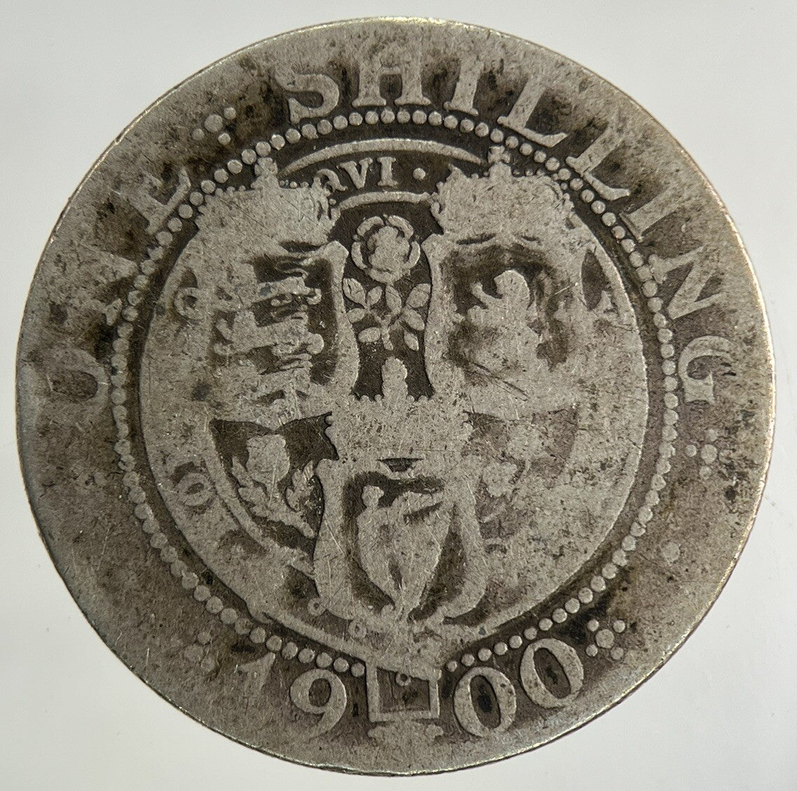 1900 Victoria One Shilling Silver Coin | Collectable Grade