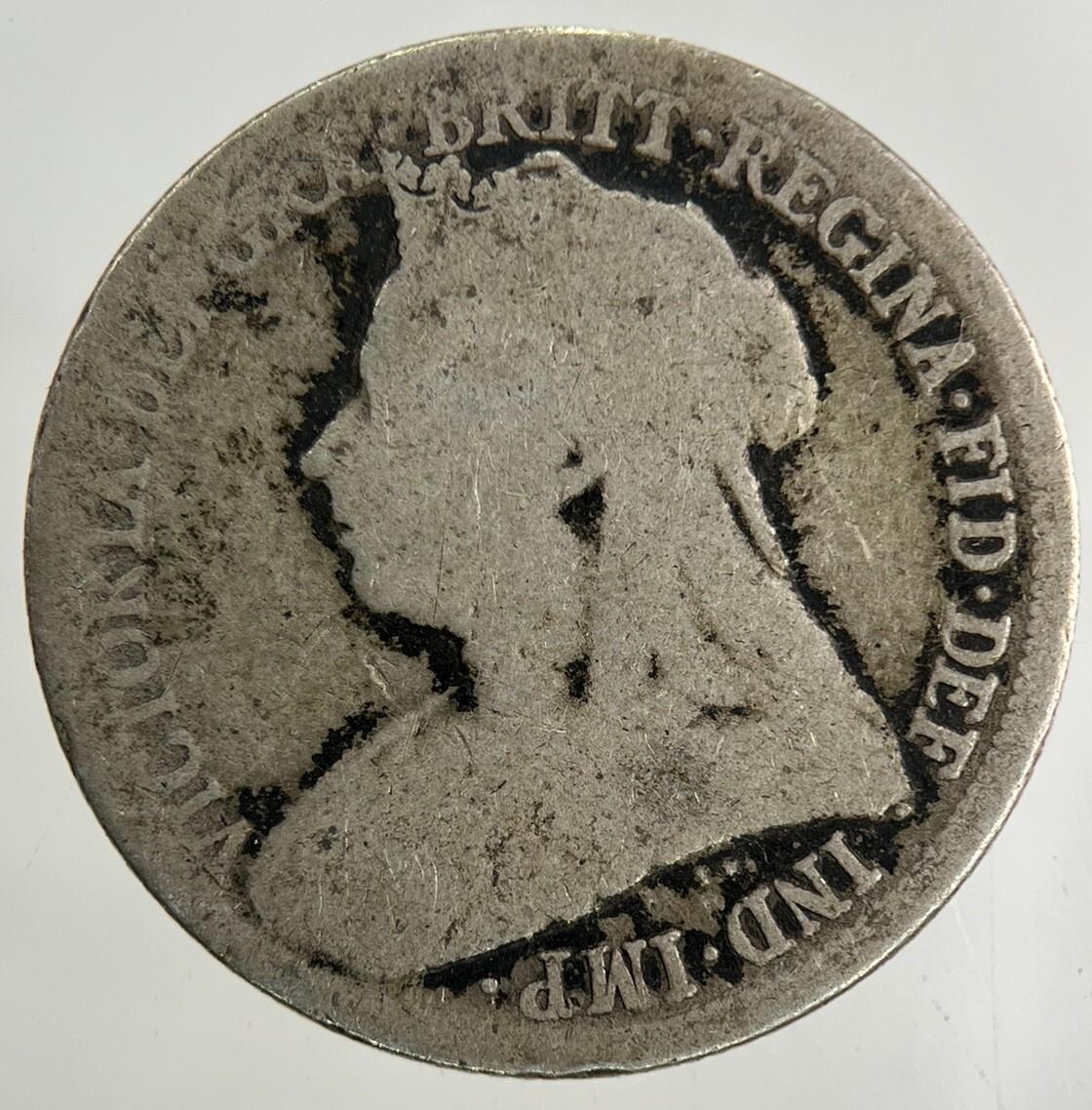 1900 Victoria One Shilling Silver Coin | Collectable Grade