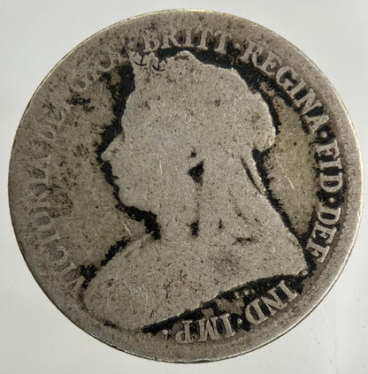 1900 Victoria One Shilling Silver Coin | Collectable Grade