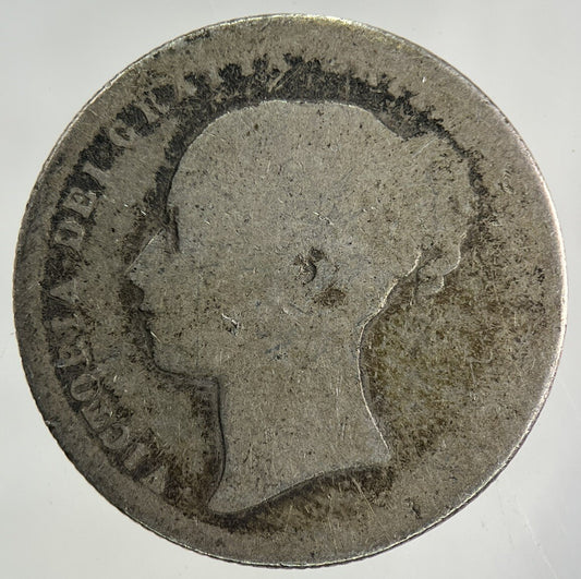 1875 Victoria One Shilling Silver Coin | Fair Grade