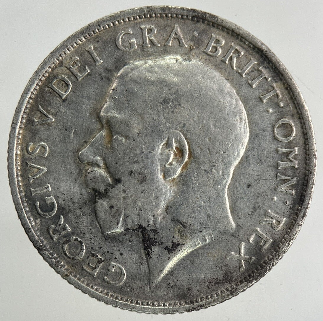 1915 George V Shilling Silver Coin | Very High Grade