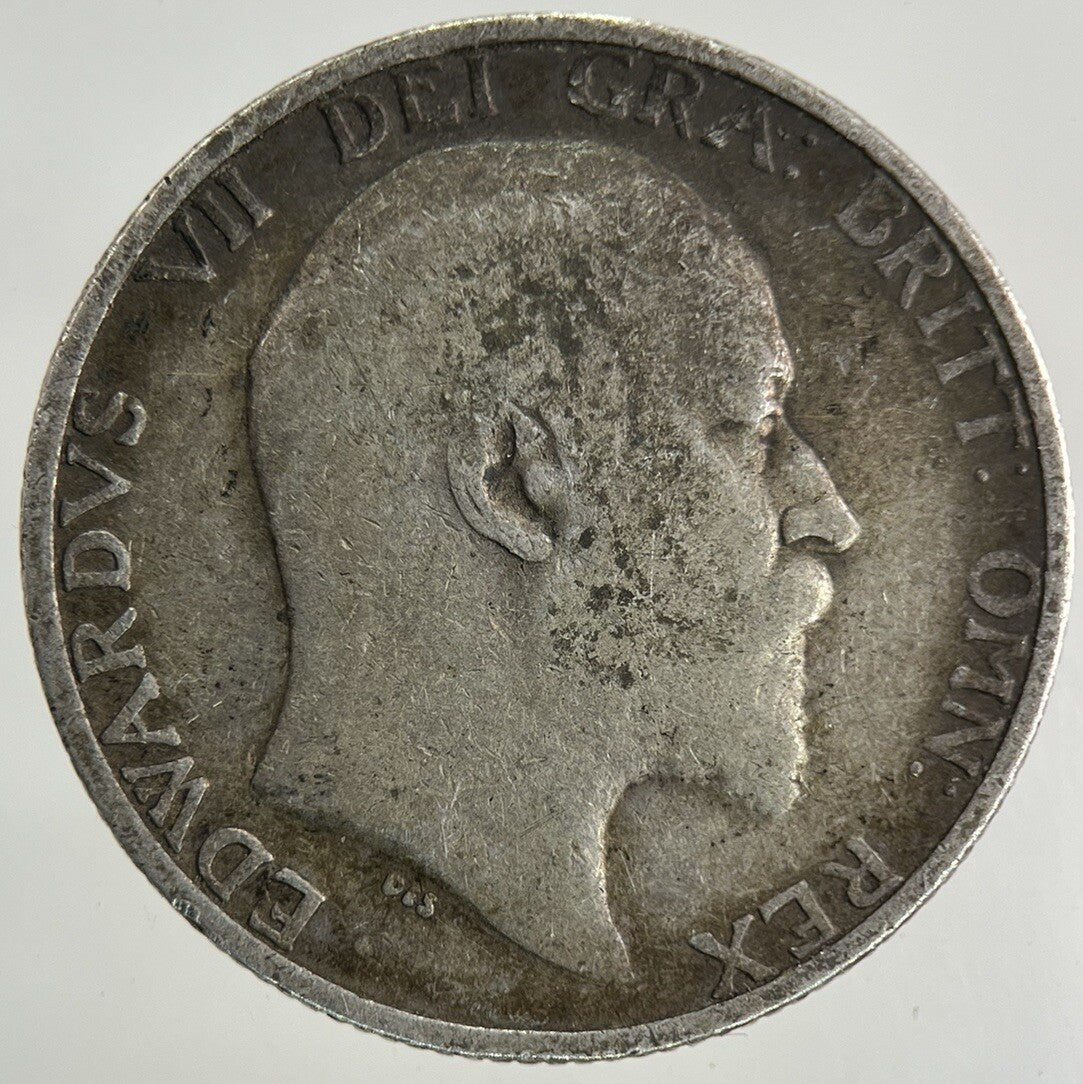 1906 Edward VII Shilling Silver Coin | Fine Collectable Grade