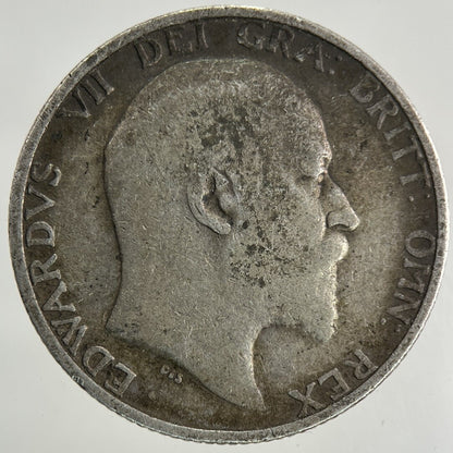 1906 Edward VII Shilling Silver Coin | Fine Collectable Grade