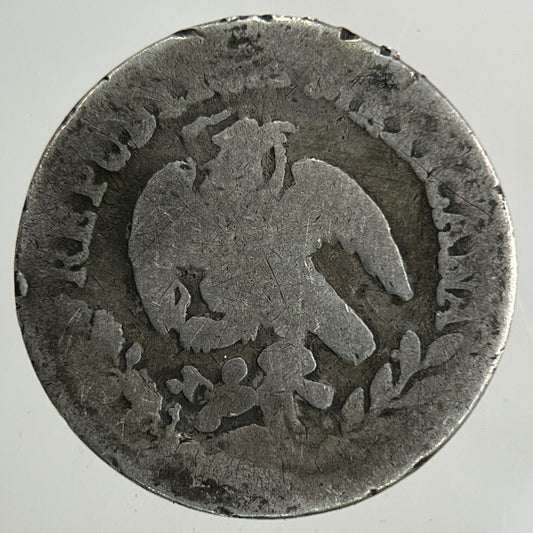 1826 Mexico Half 1/2 Real Silver Coin | Collectable Grade