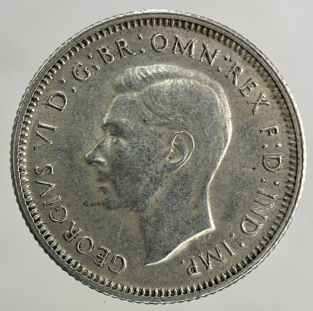 1943-S Australia One Shilling Silver Coin | Fine Collectable Grade