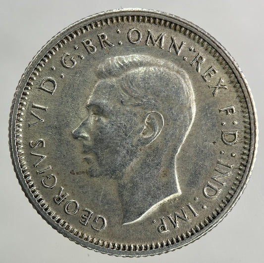 1943-S Australia One Shilling Silver Coin | Fine Collectable Grade