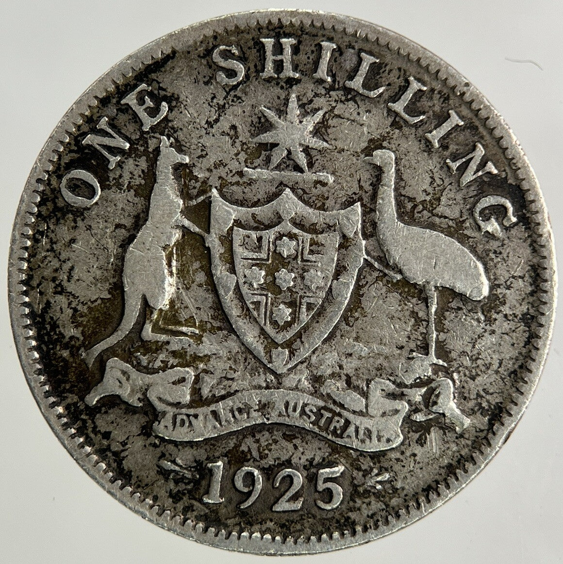 1925 Australia One Shilling Silver Coin | Collectable Grade