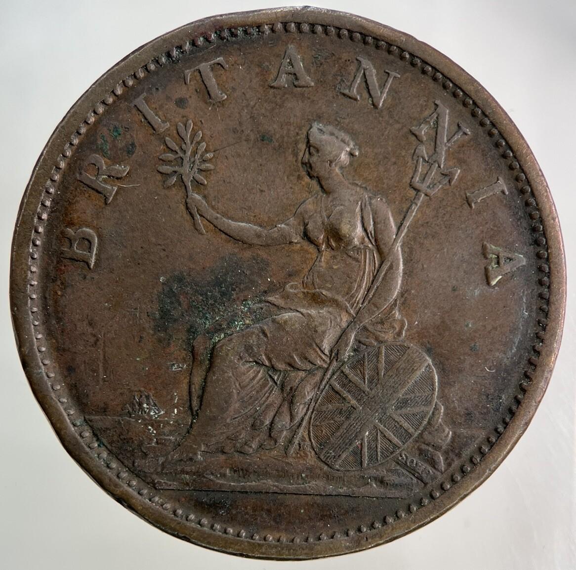 1806 George III 3rd One Penny Coin | Very High Grade