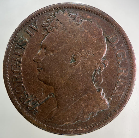 1822 Irish One Penny Coin | Fine Collectable Grade