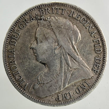 1901 Victoria Shilling Silver Coin | Very High Grade