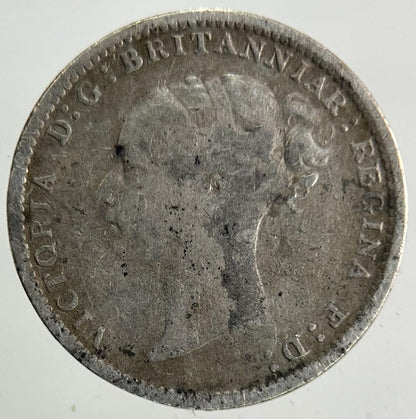 1885 Victoria Threepence Silver Coin | Fine Collectable Grade