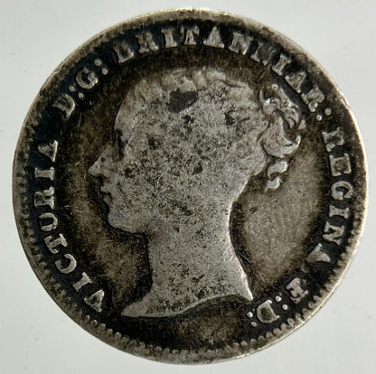 1843 Victoria Threepence Silver Coin | Fine Collectable Grade