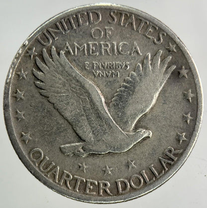 1929 US USA Standing Liberty Quarter Dollar Silver Coin | Very High Grade