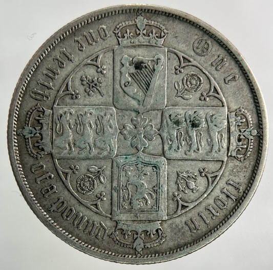 British Victoria Florin Silver Coin | Very High Grade