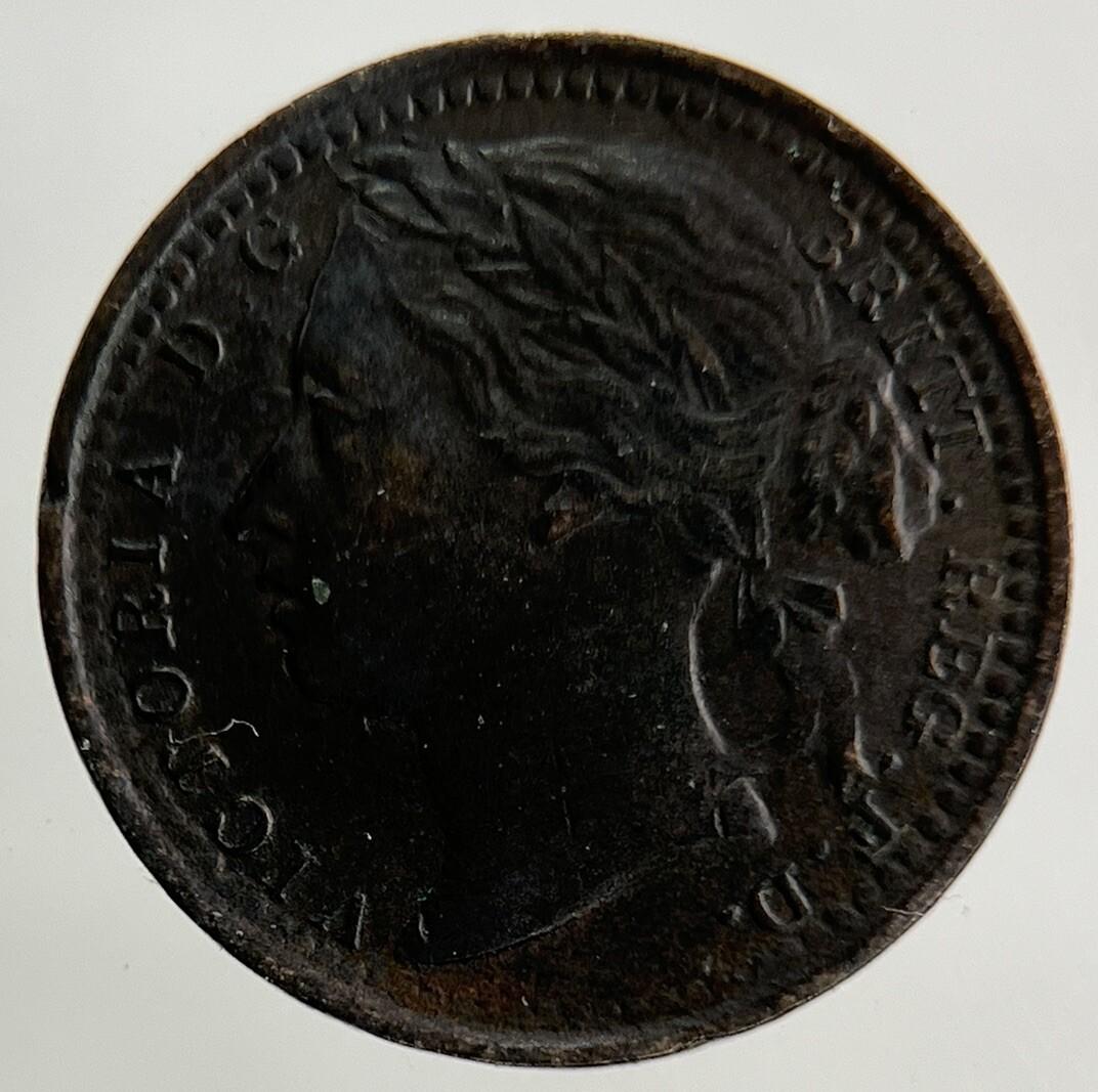 1866 Victoria One Third Farthing Coin | Very High Grade