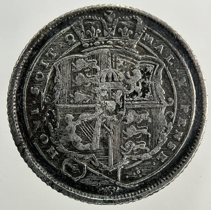 1817 George III 3rd Sixpence Silver Coin | Very High Grade