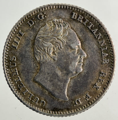 1836 William IV Groat Four-Pence Silver Coin | Very High Grade