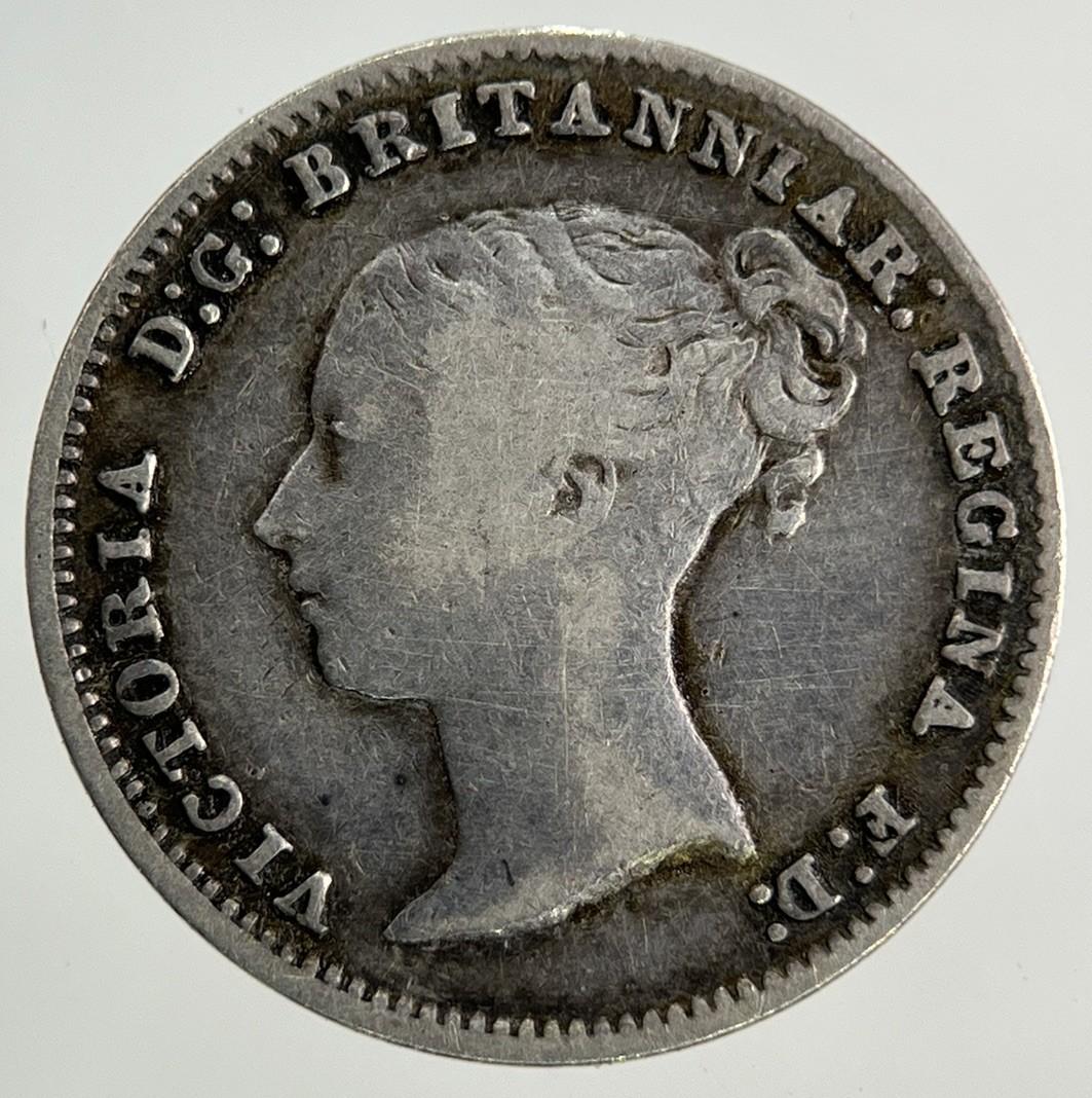 1850 Victoria Threepence Silver Coin | Fine Collectable Grade