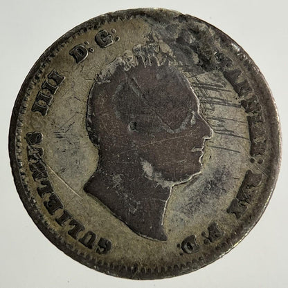 1836 William IV Groat Four-Pence Silver Coin | Fine Collectable Grade