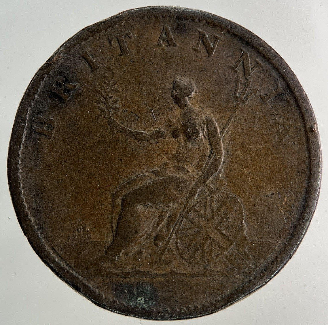 1807 George III 3rd Half-Penny Coin | Fine Collectable Grade