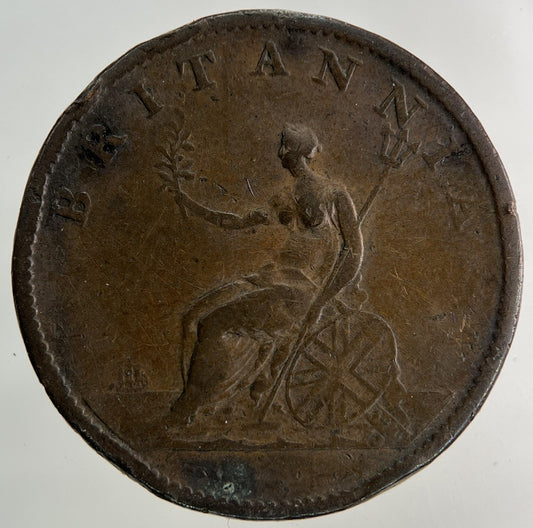 1807 George III 3rd Half-Penny Coin | Fine Collectable Grade