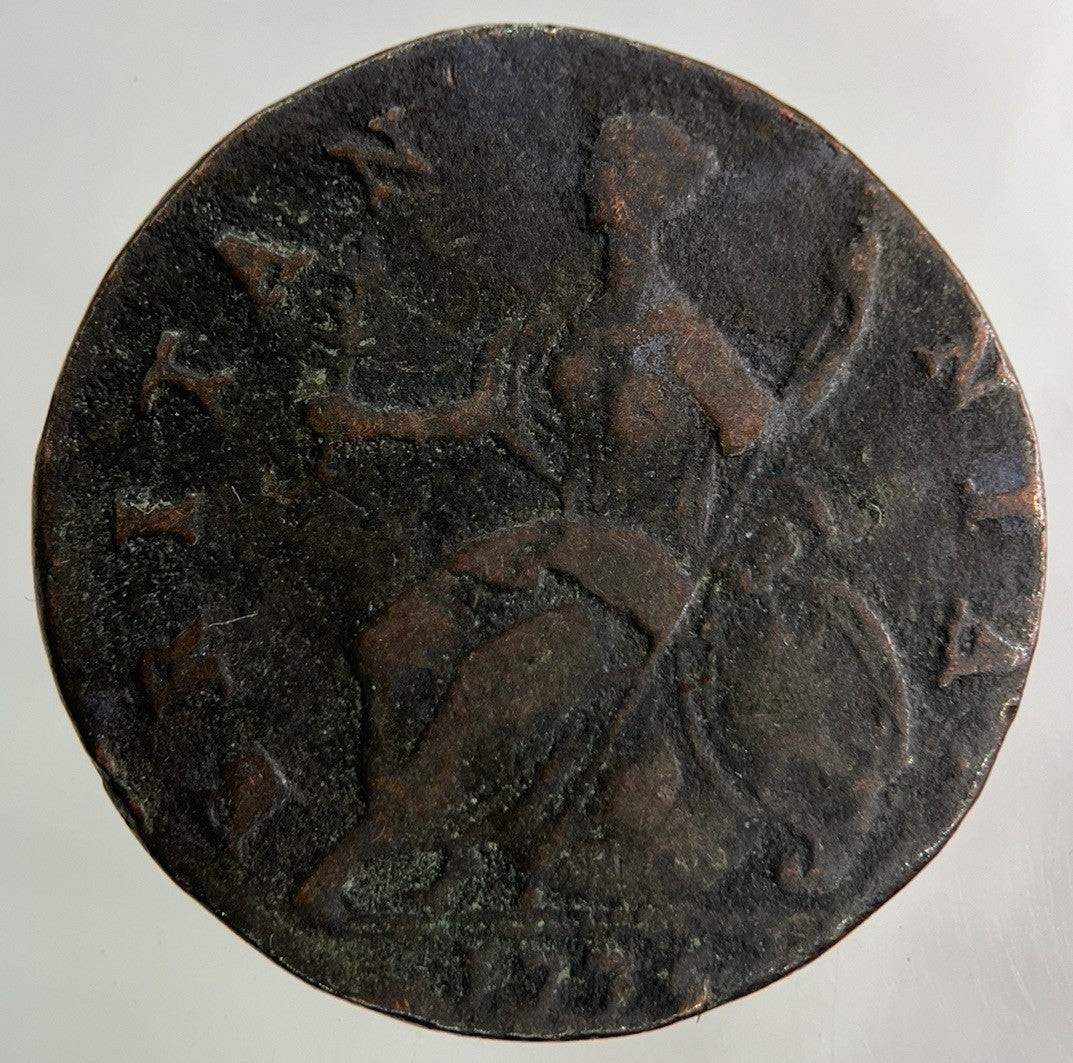 1775 George III 3rd Half-Penny Coin | Fine Collectable Grade