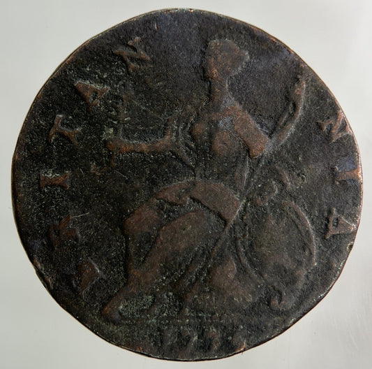 1775 George III 3rd Half-Penny Coin | Fine Collectable Grade