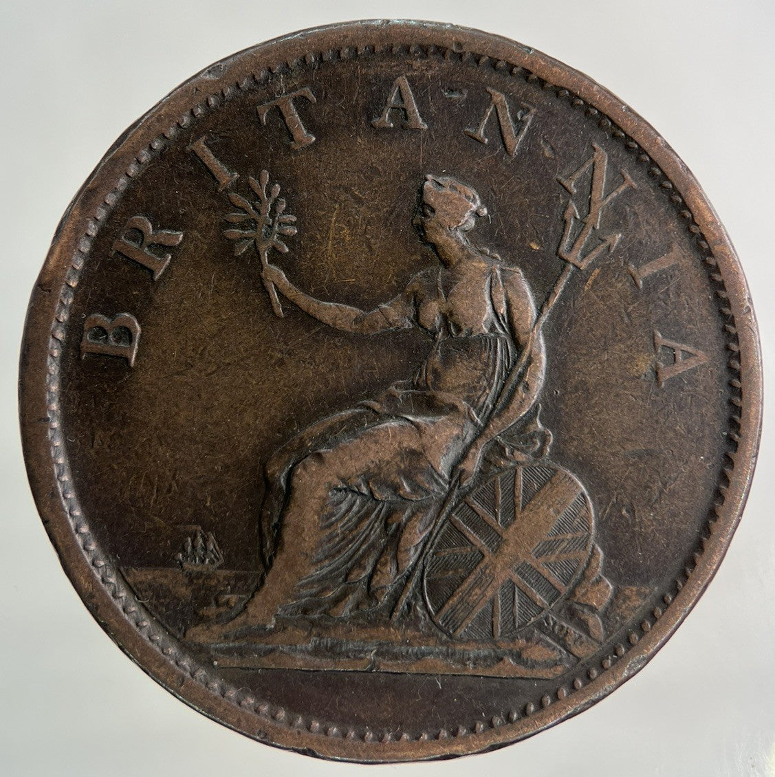 1806 George III 3rd One Penny Coin | Fine Collectable Grade