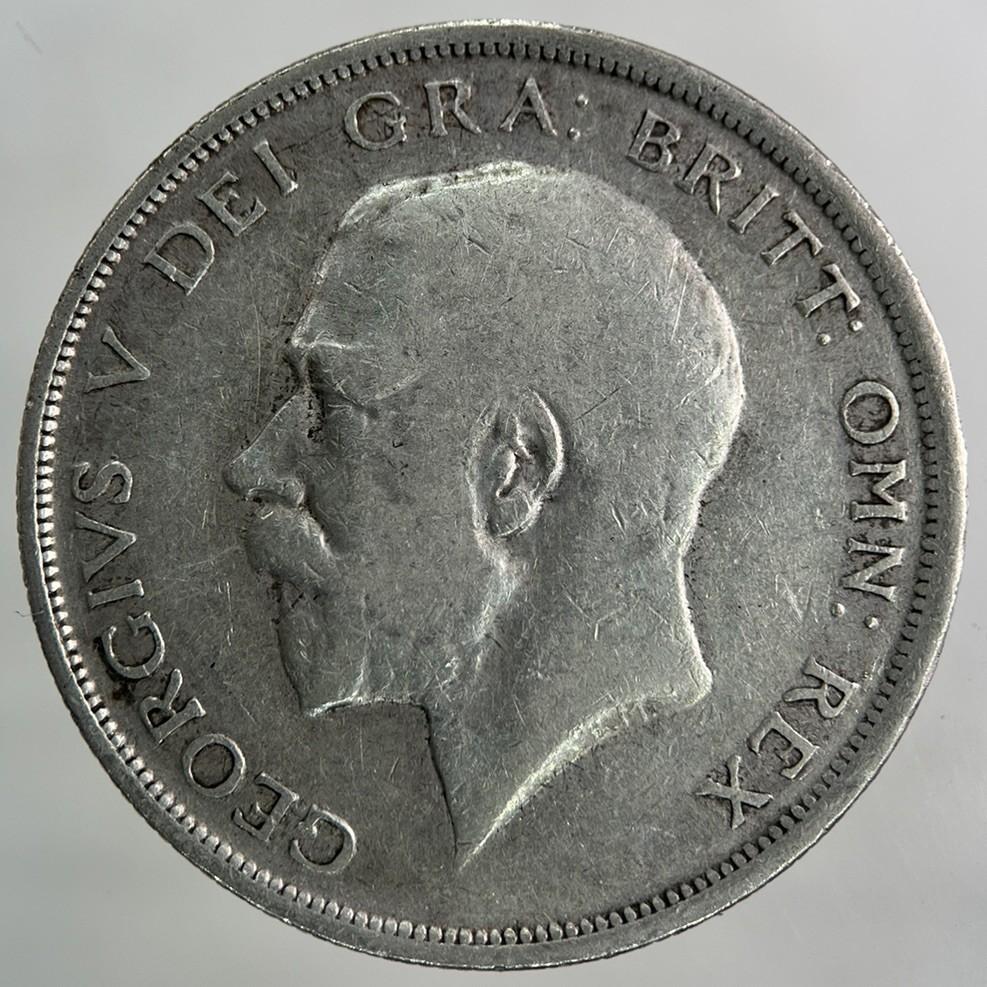 1918 George V Half-Crown Silver Coin | Fine Collectable Grade