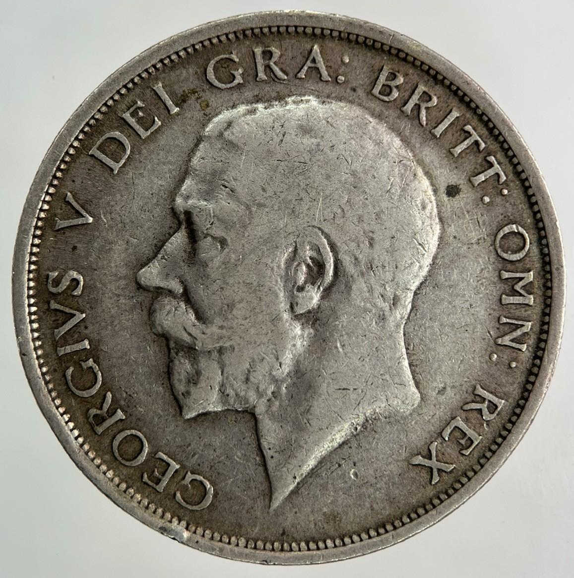 1915 George V Half-Crown Silver Coin | Very High Grade