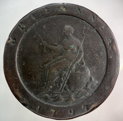 1797 George III 3rd Cartwheel Two-Penny Coin | Collectable Grade
