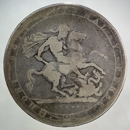 1820 George III 3rd One Crown Silver Coin | Collectable Grade