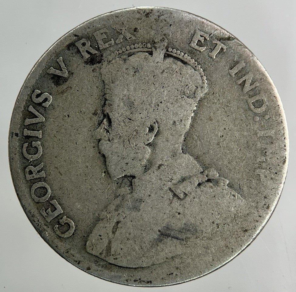 Canada 25 Cents Silver Coin | Fair Grade