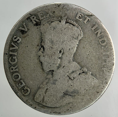 Canada 25 Cents Silver Coin | Fair Grade