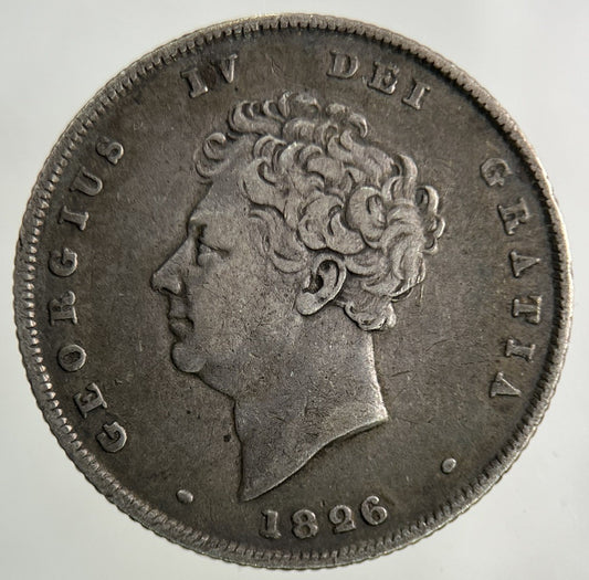 1826 George IV Shilling Silver Coin | Very High Grade