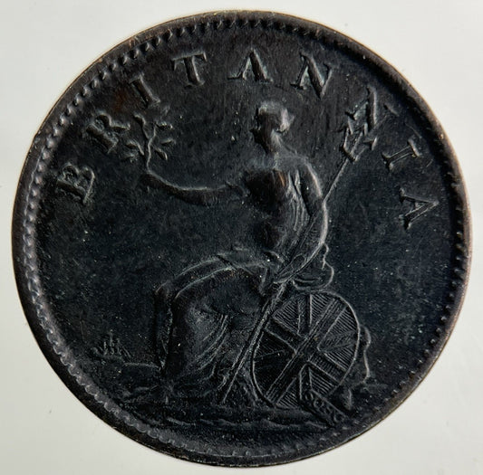 1807 George III 3rd Farthing Coin | Very High Grade