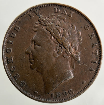 1826 George IV Farthing Coin | Fine Collectable Grade