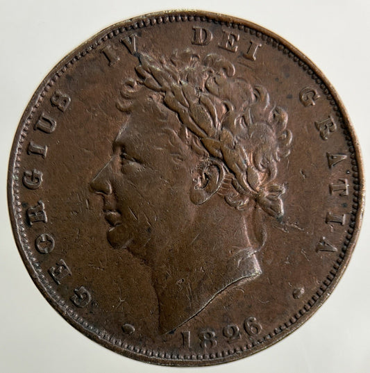 1826 George IV Farthing Coin | Fine Collectable Grade